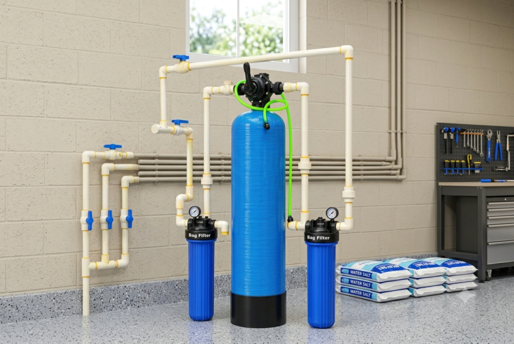 industrial ro filtration setup